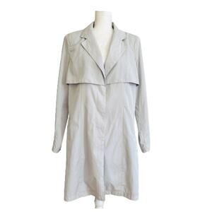 American Glamour Badgley Mischka Jacket Coat Rain Trench Jacket Coat Large